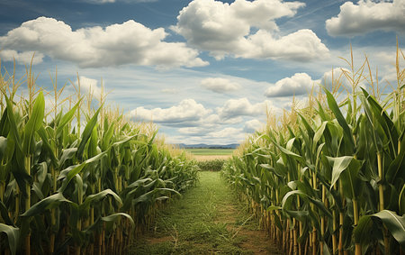 The Cornfield Majesty of Rural Americaの素材