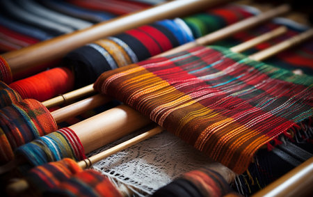 Fabricating Traditions The Cultural Tapestry of Textilesの素材