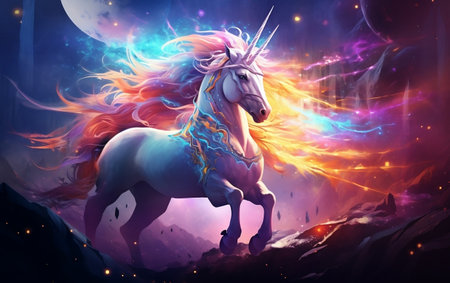 Horse Cool and Beautiful Artistic Creationの素材