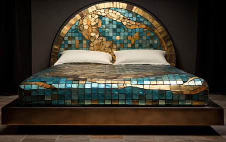 Artistic California King Bed Designの素材