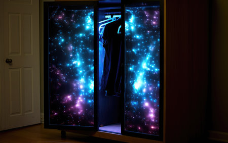 Transformative Nebula Design with LED Lightsの素材