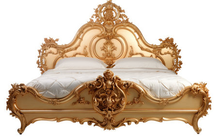 Royal Splendor The Ornamented Gilded Queenの素材