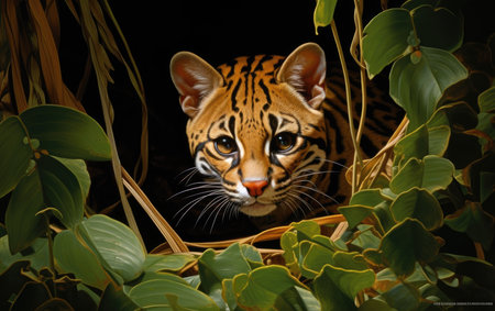 Silent Stalker The Ocelot Stealthy Pursuitの素材