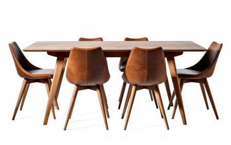 Contemporary Dining Scandinavian Table and Chairsの素材