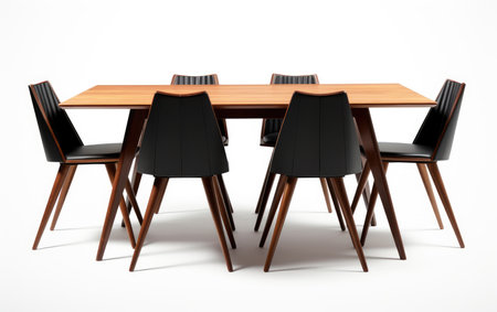 Contemporary Dining Scandinavian Table and Chairsの素材