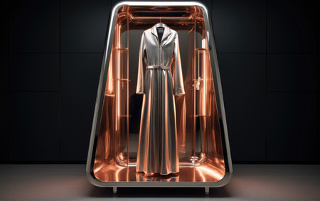 Innovative Wardrobe Metallic Almirah Sanitizerの素材