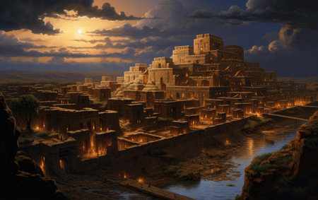 Sumerian Urban Life Strolling in Ancient Urukの素材
