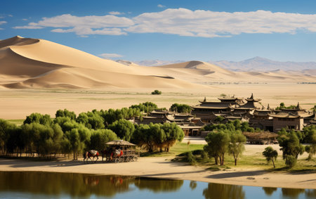 Unveiling the Secrets of Oasis Citiesの素材
