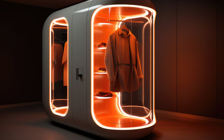 Smart Wardrobe Wireless Charging for Your Clothingの素材