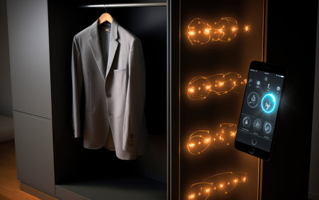 Smart Wardrobe Wireless Charging for Your Clothingの素材