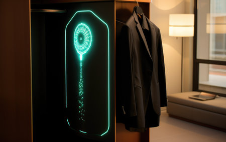 Smart Wardrobe Wireless Charging for Your Clothingの素材