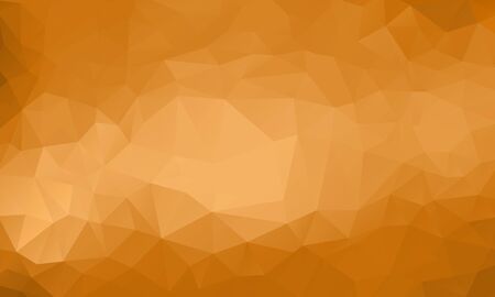 gold abstract geometric rumpled triangular low poly style vector illustration graphic backgroundのイラスト素材
