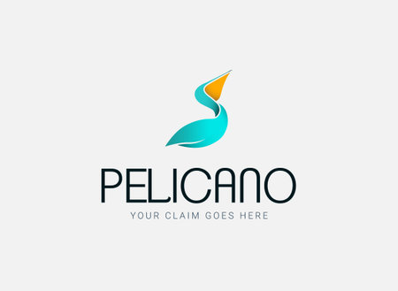 simple and elegant  of pelicanのイラスト素材