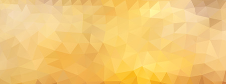 Abstract polygonal background vector honey wide screenのイラスト素材