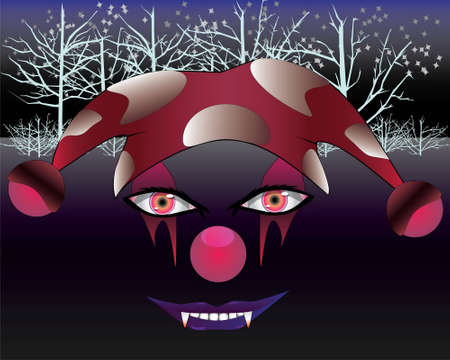 Invisible clownのイラスト素材