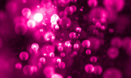 Purple bubblesの写真素材