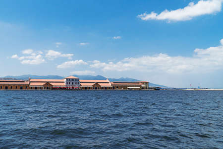 Konak pier buildings. Izmir city, Turkeyのeditorial素材