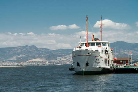 Izmir passenger ferry shipのeditorial素材