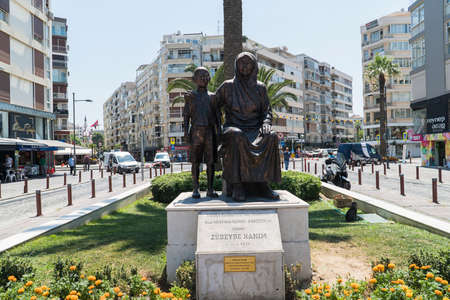 Mustafa Kemal Ataturk childhood, mother of Zubeyde Hanim, Ä°zmir, Turkeyのeditorial素材