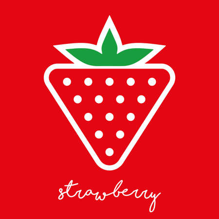 illustration of a strawberryのイラスト素材