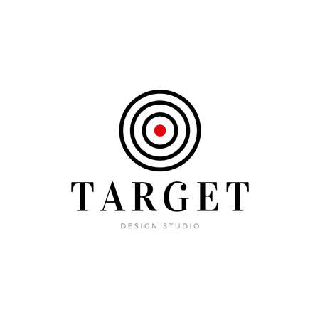 Design studio logo vector template designのイラスト素材