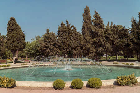 City fountainの写真素材