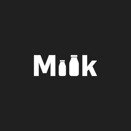 Milk vector designのイラスト素材