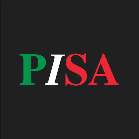 Pisa vector illustration designのイラスト素材