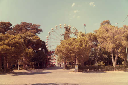 fun fair / amusement parkの写真素材