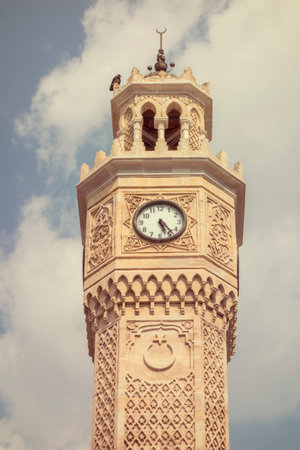 the historic izmir clock tower