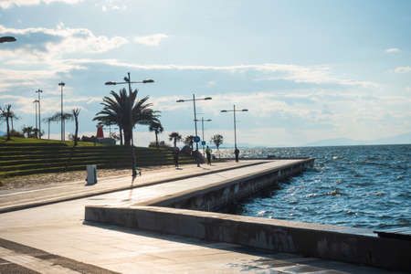 view of izmir gulfの写真素材