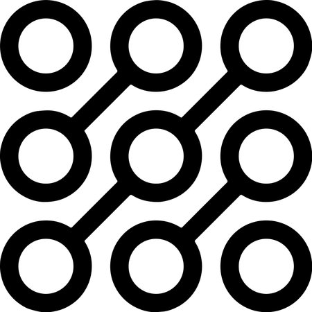 digital and analog icon designのイラスト素材