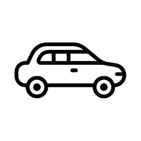 car icon and car drawingのイラスト素材