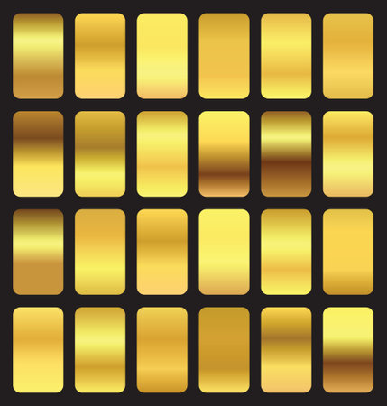 gold and metal background and gradientのイラスト素材