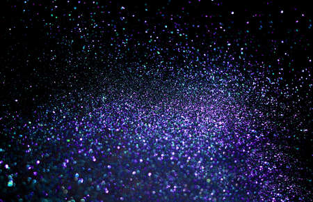 Blue shiny festive background. Sparkling glittering backdrop for design.の写真素材