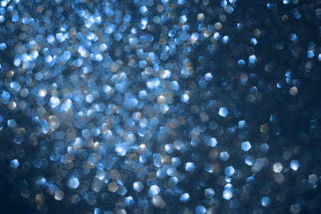 Color 2020 classic blue glitter festive background. Sparkling glittering backdrop for design.の写真素材