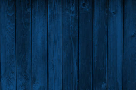 Wood wall texture. Natural pattern wood blue background. 2020 year trend colorの写真素材