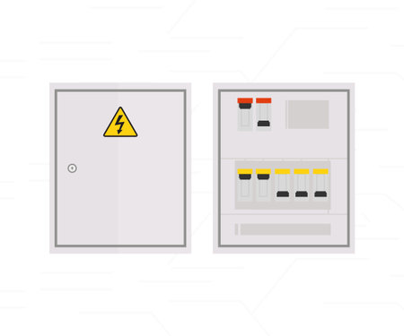 Vector of Outdoor electric control box - ID:1-188994157 - Royalty Free ...