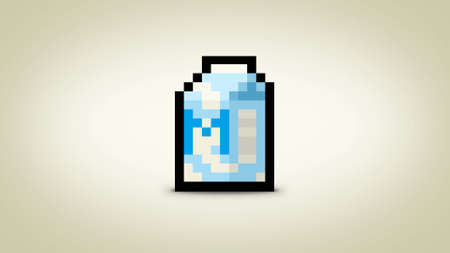 Pixel 8 bit pack of milk background - high resolution 4k wallpaperの写真素材