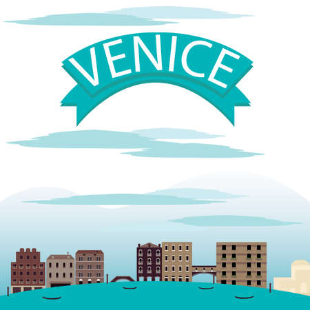 Venice Landscape Vectorsのイラスト素材
