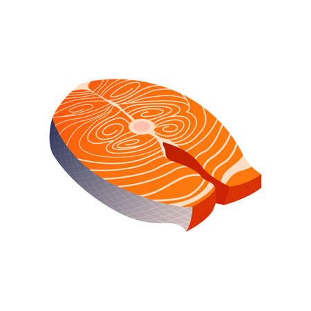 Salmon Cutletのイラスト素材