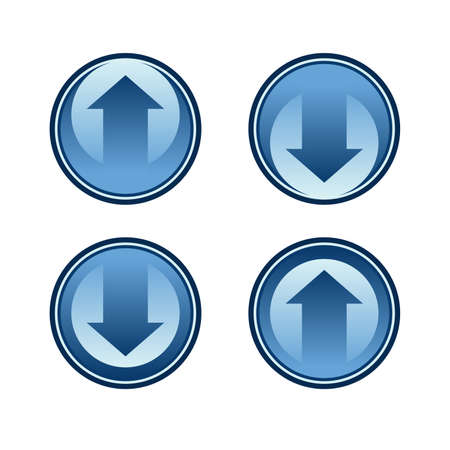 Download Upload Button Banner and Icon for App and Websiteのイラスト素材