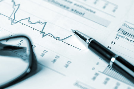 financial analysis concept