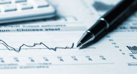 financial analysis conceptの写真素材