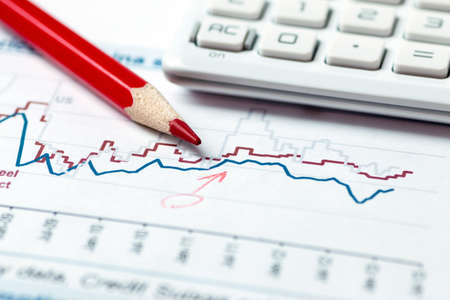 financial accounting analysisの写真素材