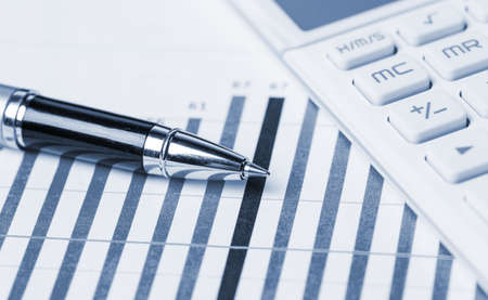 financial analysis conceptの写真素材