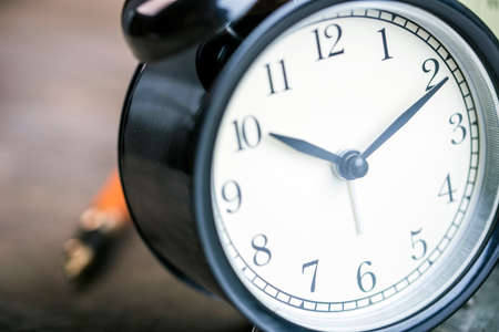close up of alarm clockの写真素材