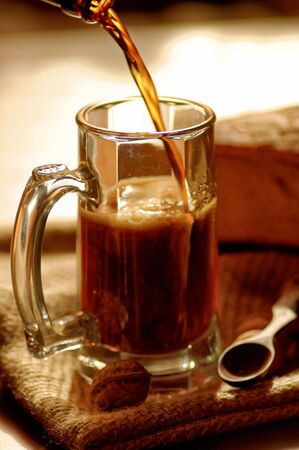 traditional Russian drink kvassの写真素材
