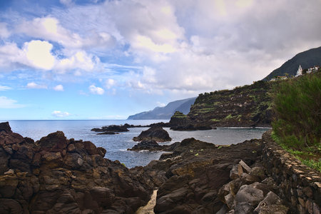 Coastline of La Palma, Canary Islands, Spain.