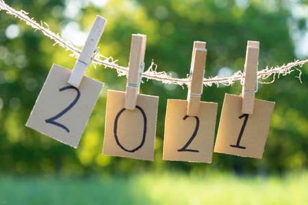 class of 2021 signの写真素材
